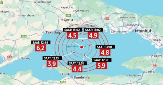İstanbul#039;da deprem: Gece boyu artçılar devam etti