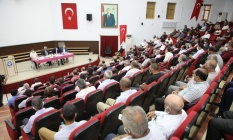 Erzincanda muhtarlarla toplantı düzenlendi