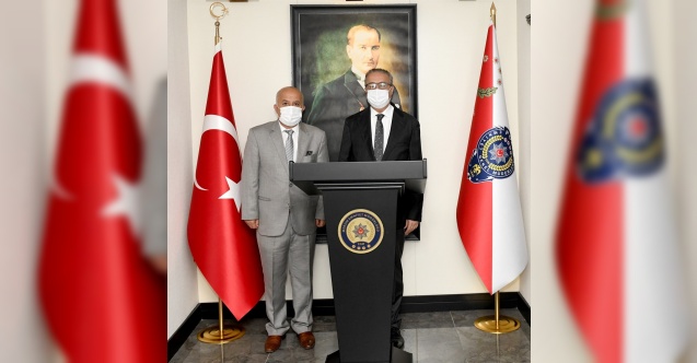 Vali Sudan İl Emniyet Müdürü Aslana ‘hayırlı olsun ziyareti
