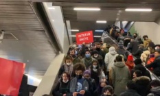 Ankara#039;da toplu ulaşıma zam protestosu!
