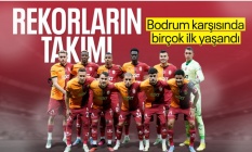 Galatasaray, Bodrum FK maçında birçok ilki yaşadı