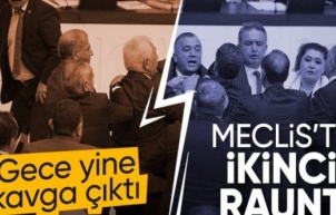 Meclis'te MHP ve İyi Partili vekiller kavga etti: Ortalık birbirine girdi