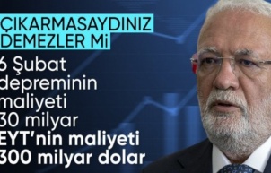 Mustafa Elitaş'tan EYT yorumu: 5 yıllık maliyeti 300 milyar dolar