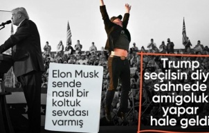 Elon Musk, Trump'ın mitingine katılanları coşturdu