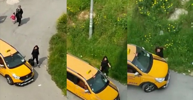 Taksici yol ortasında kadına dehşeti yaşattı!