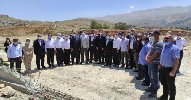 Erkenek Göletinde çalışmalar başlıyor