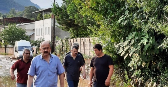 Yıldırımda sel bölgesine hızlı müdahale