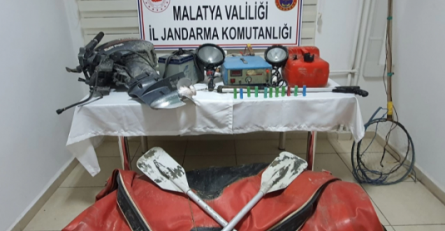 Malatya#039;da kaçak avlanmaya ceza
