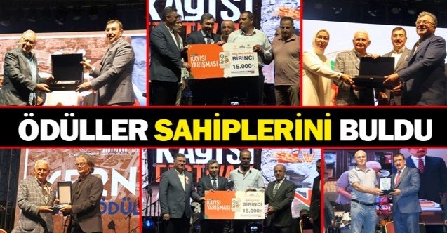 Ödüller sahiplerini buldu