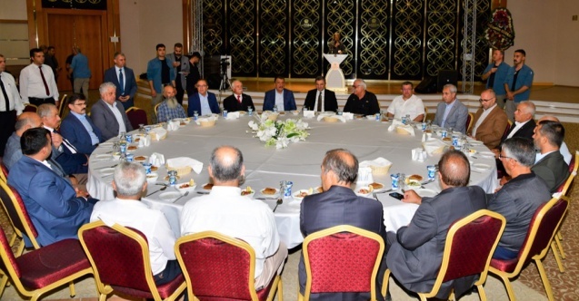 Vali Şahin Muharrem İftarına katıldı
