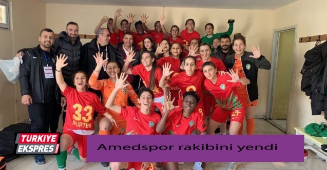 Amedspor rakibini yendi