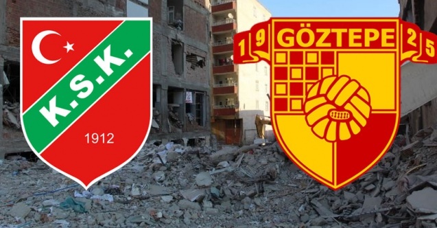 Karşıyaka ve Göztepe depremzedeler için #039;Tek Tribün Tek Yürek#039;