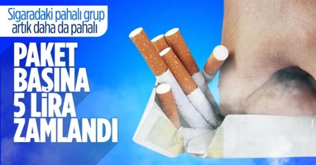 Sigaraya zam geldi